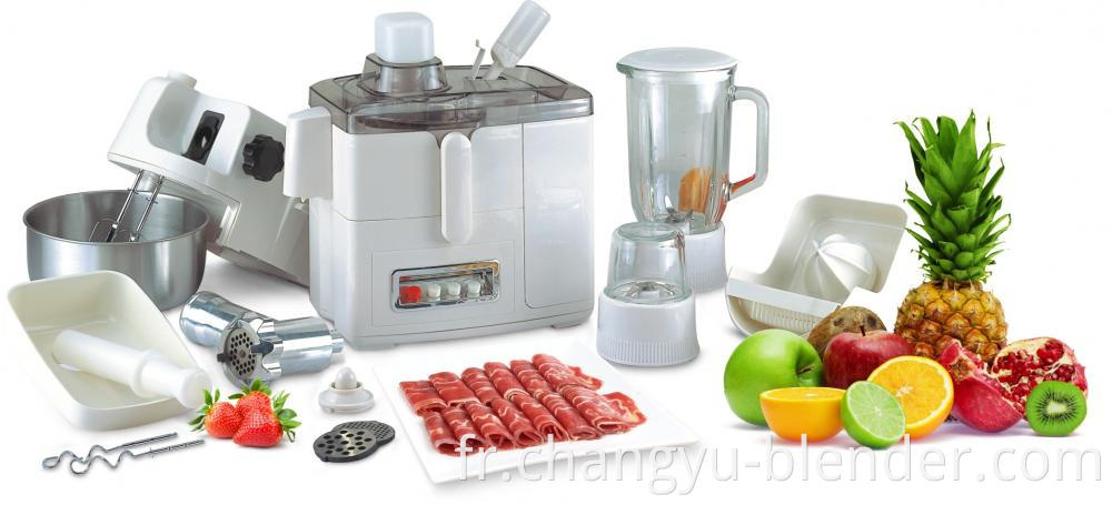 High-efficiency food processor for home use